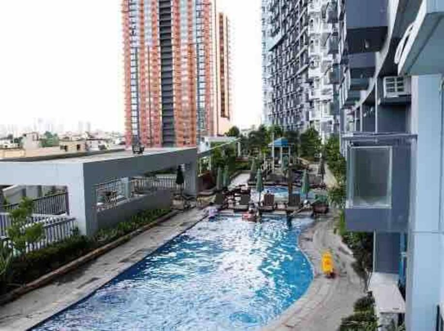 Cubao Manhattanheights U24B Td Apartment Manila Bagian luar foto